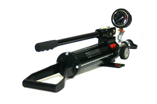 پمپ دستی هیدرولیکی تک پورت تک سرعته مدل HP-550 S ساخت اکولایزر انگلستان