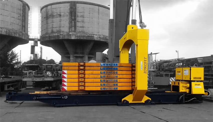 باندل اکسترکتور (کشنده باندل) هوایی معلق فوق سنگین با توان 33.000 وات مدل EXTRA BIG IDROKID 100-TON ساخت ایدروجت ایتالیا