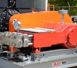 واترجت فشارقوی با فشار 20000PSI  جهت رسوب زدایی و شستشوی صنعتی مبدل های حرارتی مدل Aqua-Dyne BlastMax 500 ساخت ایدروجت ایتالیا