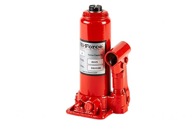 جک روغنی فولادی پمپ سرخود 700 بار با ظرفیت 100 تن مدل JSS -Range ساخت هایفورس انگلستان